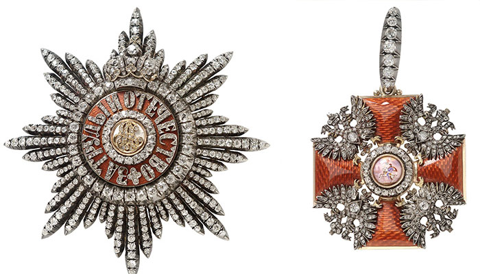 На аукционе Sincona продали российских орденов на 2,5 млн