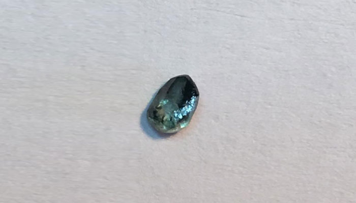 На руднике Merlin найден первый голубой алмаз