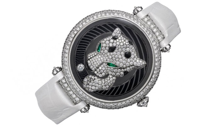 Cartier показал новые часы с бриллиантами