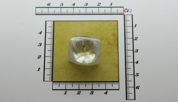 АЛРОСА нашла 110 каратный алмаз