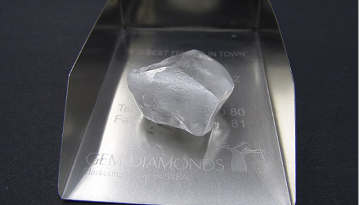 На Letseng нашли 80 каратный алмаз высокого качества