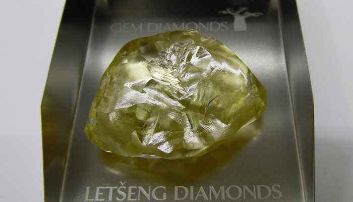 151 каратный алмаз из рудника Letseng