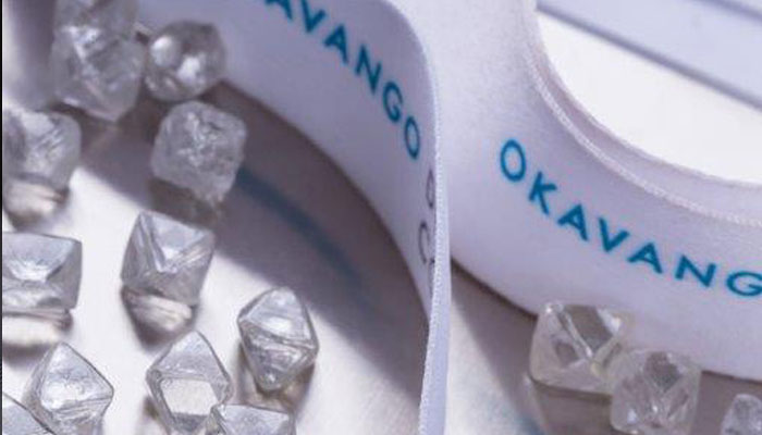 Продажи алмазов Okavango выросли на 9%