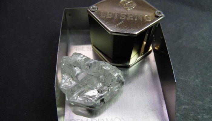 115 каратный алмаз из рудника Letseng