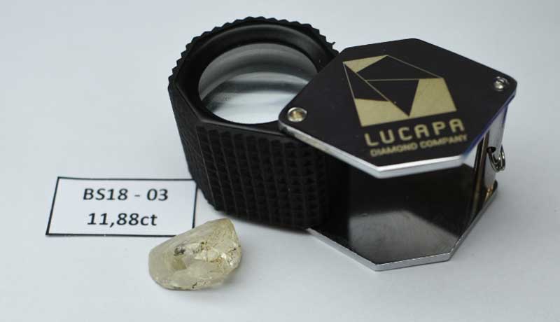 Новый ресурс Lucapa содержит крупные алмазы
