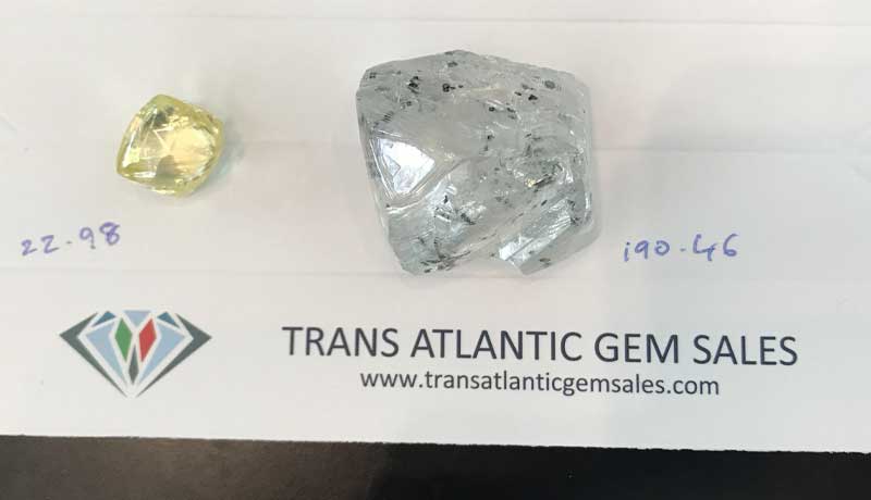 Trans Atlantic продала алмазов на 50 млн