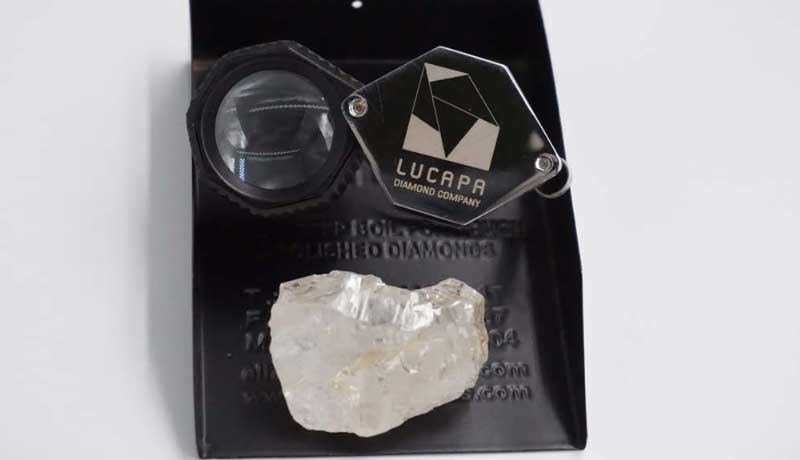 Lucapa добыла 117 каратный алмаз