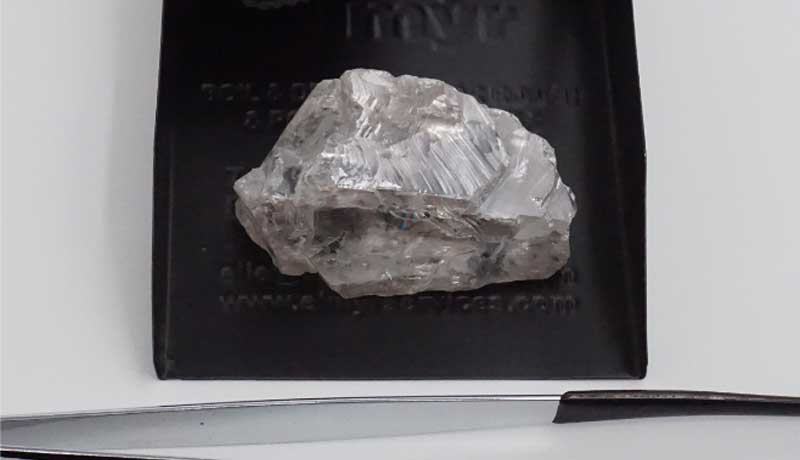 Lucapa добыла 171 каратный алмаз