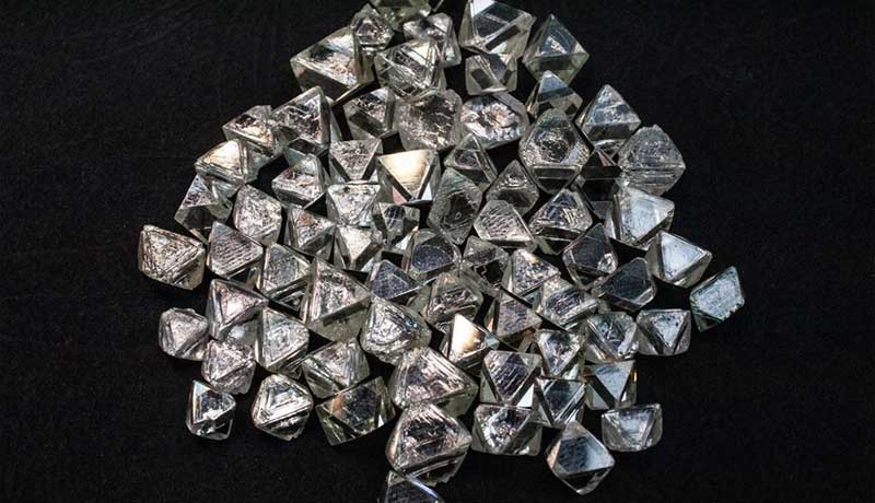 Мировая добыча алмазов снизилась в 2019 году