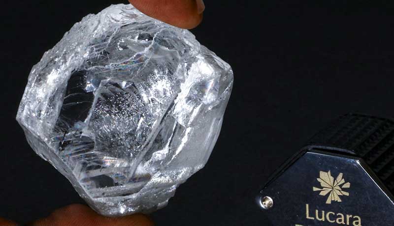 Lucara добыла 394 каратный алмаз